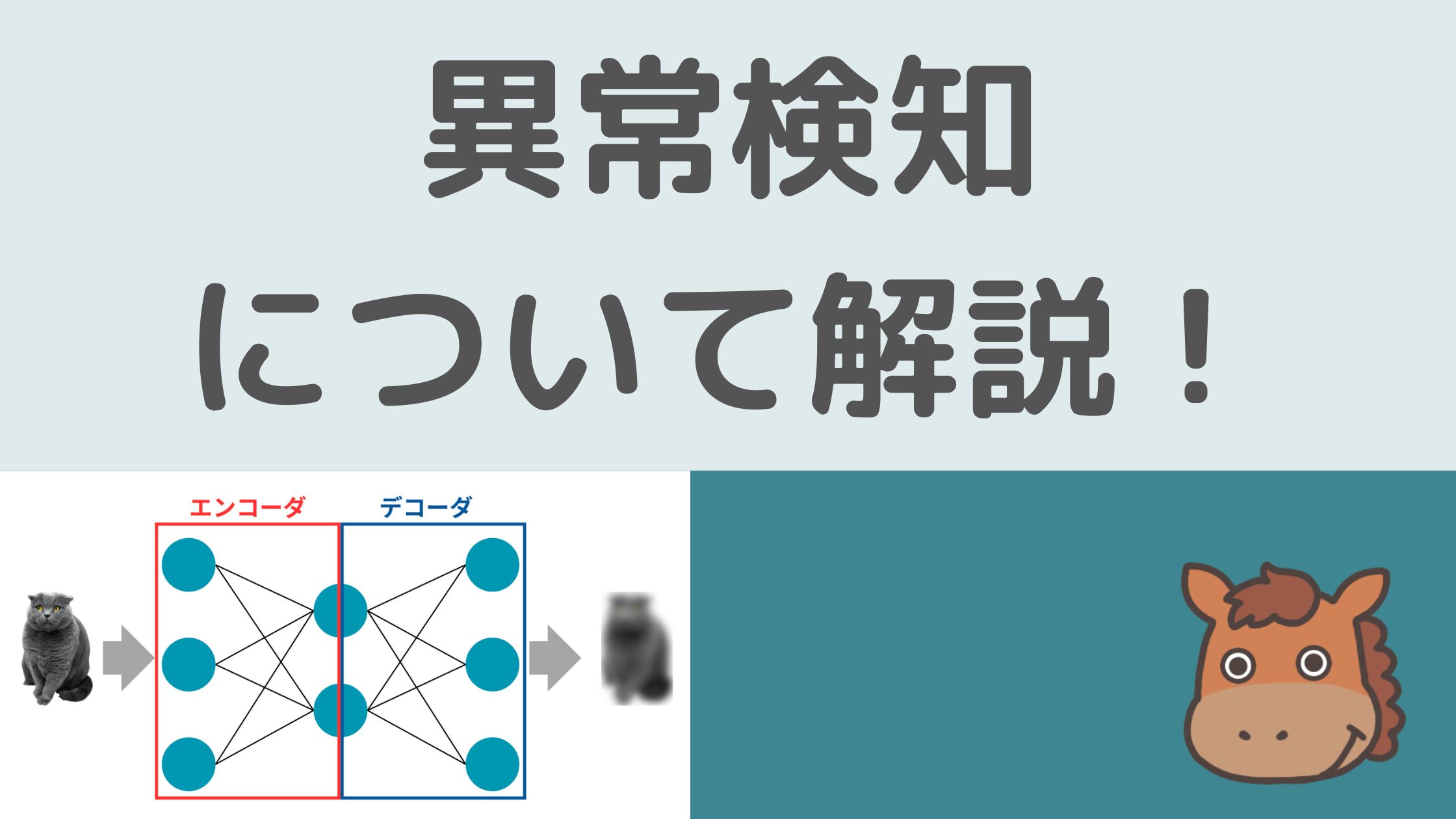 異常検知の様々な手法（古典的・機械学習）を紹介しオートエンコーダを 